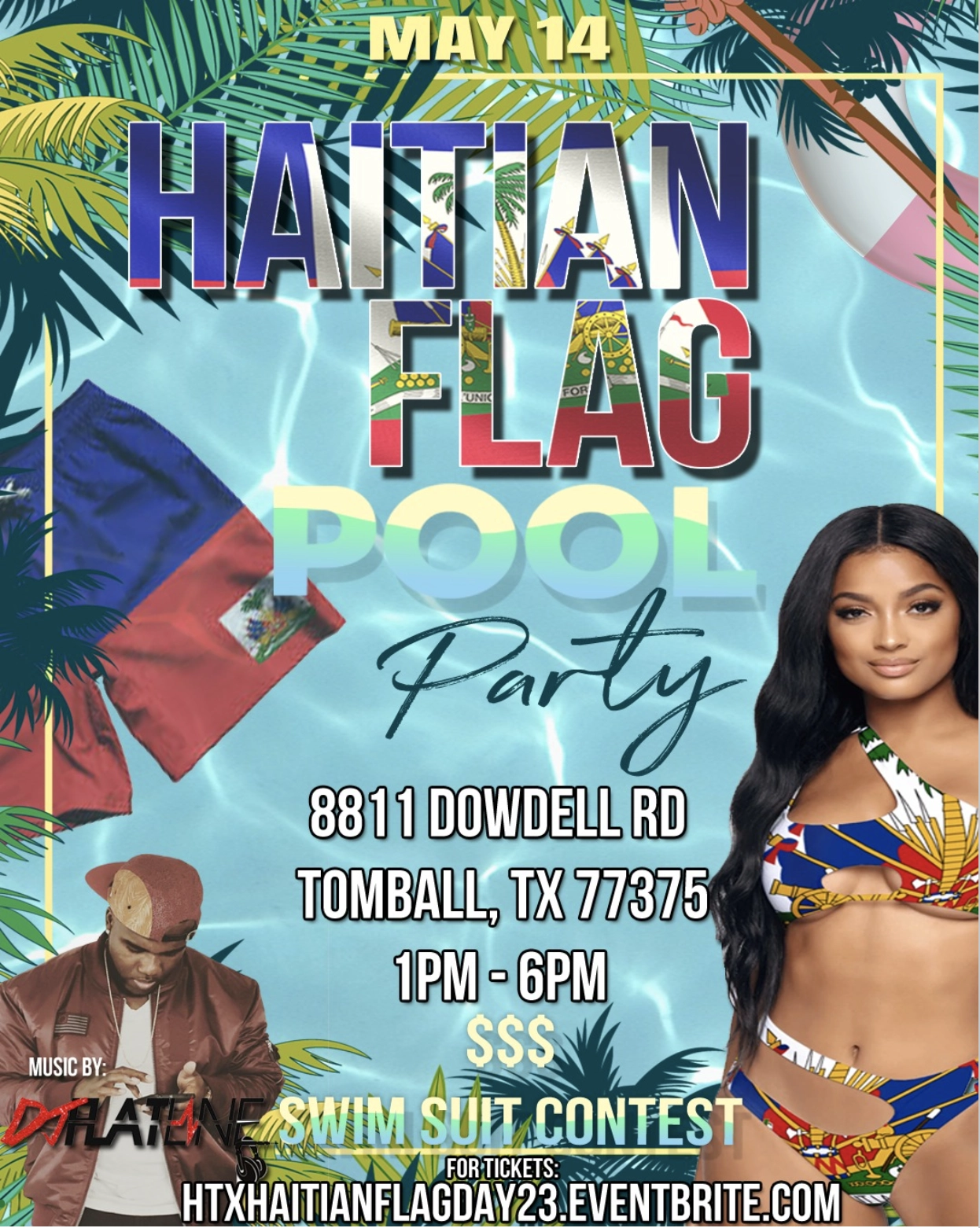 Haitian Flag Pool Party